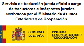 Le enviamos la traducción jurada de italiano a su domicilio en Casas de Juan Núñez